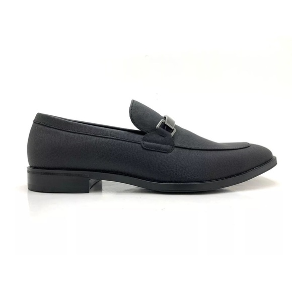 GUESS Men's Helix Oxford Dress Shoes Slip On Black Classic GMHELIX-R Size 7.5 - Picture 5 of 12